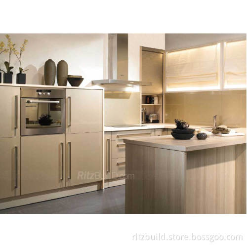 Kitchen Furniture Accessories Solid Wood Kitchen Cabinet